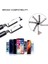 Beyaz 3in1 Mini Bluetooth 4.0 Selfie Sopa Uzatılabilir El Monopod Katlanabilir Tripod Deklanşör Uzaktan Kumanda ile iphone Xiaomi (Yurt Dışından) 4