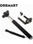 Orbmart Uzatılabilir El Selfie Sopa Monopod + Montaj Adaptörü Xiaomi iPhone 5 S 6 6 S Artı 7 Samsung S8 S8 + S7 S6 Not 5 4 (Yurt Dışından) 1