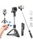 Beyaz Kablosuz Bluetooth Uyumlu Selfie Çubuğu Tripod Katlanabilir Tripod Monopod Gopro Spor Eylem Kamera Için Akıllı Telefonlar Için Evrensel (Yurt Dışından) 2