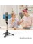 Siyah Ios Fangtuosı 2023 Yenı Uzun Selfie Çubuk Tripod Bluetooth Deklanşör Dolgu Işığı Paslanmaz Çelik Monopod iphone Huawei Için (Yurt Dışından) 5