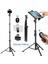 Paket D Cep Telefonu Selfie Sopa Seyahat Tripod Cep Telefonları Için Standı iPhone iPAD Huaweı Xiaomi Redmi Tabletler Kablosuz Bluetooth Portabl (Yurt Dışından) 2
