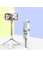 Beyaz L03S Bluetooth Kablosuz Selfie Çubuğu Dolgu Işığı Tripod Çok Fonksiyonlu Kamera Braketi Akıllı Telefon Için Alüminyum Alaşımlı (Yurt Dışından) 1