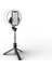 Siyah Bluetooth Selfie Çubukları LED Halka Işık Katlanabilir Tripod Standı 6 Inç Selfie Çubukları Video Canlı Makyaj Fotoğrafçılığı Işık Kablosuz (Yurt Dışından) 1