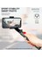 L08 Siyah Ruzsj L08 Bluetooth El Gimbal Sabitleyici Açık Tutucu Kablosuz Selfie Sopa Telefon Ios Androd Için Ayarlanabilir Selfie Standı (Yurt Dışından) 4