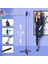 Iki Işıklı Kutu Yok Tripod Selfie Sopa LED Halka Işıklı Gimbal Sabitleyici Telefon Kamerası Akıllı Telefon Mobil Cep Tutucu Standı Bluetooth Monopod (Yurt Dışından) 4