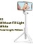 R1 Beyaz Yeni Kablosuz Bluetooth Selfie Çubuğu, Uzaktan Kumandalı Deklanşör Geri Çekilebilir Mini Tripod Katlanabilir, Dolgu Işığı Fotoğraf Canlı (Yurt Dışından) 1
