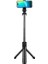Siyah Fgclsy Yeni Kablosuz Bluetooth Selfie Çubuğu Taşınabilir Mini 360 Derece Dönen Tripod Uzaktan Deklanşör Çekim Canlı Yayın Için (Yurt Dışından) 1