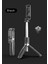 Temel Tip Bluetooth Kablosuz Selfie Çubuğu, Telefonlar Için Dolgu Işıklı, Katlanabilir Gopro ve Spor Aksiyon Kameraları Için Taşınabilir Mini Tripod (Yurt Dışından) 1