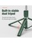 H6S Koyu Yeşil Kablosuz Selfie Çubuğu Bluetooth Katlanabilir Mini Tripod Fotoğraf Canlı Ios Android Için Dolgu Işığı ile Uzaktan Deklanşör (Yurt Dışından) 2