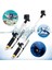 Klipler ve Adaptörler Hongdak Teleskopik Su Geçirmez Monopod Şeffaf Selfie Çubuğu Gopro 11 10 9 8 7 6 INSTA360 Osmo Action Için Tripod Dalış Direği (Yurt Dışından) 5