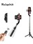 Gimbal Sabitleyici ile iPhone Için Beyaz Selfie Çubuğu Cep Telefonu Kamera Için Tripod Uzaktan Kumandalı Taşınabilir El Gimble Alüminyum Alaşım (Yurt Dışından) 2