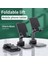 Q7 Siyah Katlanabilir Metal Masaüstü Tablet Tutucu Masa Hücresi Katlanabilir Uzatın Destek Masası Cep Telefonu Tutucu iPhone Ayarlanabilir Standı (Yurt Dışından) 3