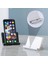 Beyaz Telefon Tutucu Standı Moblie Telefon Desteği iPhone 13 Xiaomi Mi 9 Samsung Huawei Tablet Tutucu Masası Cep Telefonu Katlama Standı (Yurt Dışından) 4