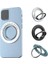 Mor Disk Manyetik Halka Telefon Tutucu iPhone 12 13 14 Mini Pro Max Ultra-Ince Metal Manyetik Halka Toka Telefon Tutucu (Yurt Dışından) 2