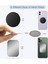 1 Adet Gümüş 30X30 Manyetik Metal Plaka Etiket Yüzükler Araç Telefonu Tutucu Evrensel Sac Demir Disk Etiket Montaj Cep Telefonu Tutucu Mıknatıs Standı (Yurt Dışından) 2