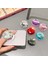 Xczd-Mavi Glitter Standı Renkli 3D Mücevher Popüler Cep Telefonu Parmak Yüzük Kavrama Katlanır Tutucu IPhone Xs Samsung Streç Plasitc Braketi (Yurt Dışından) 3