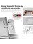 Gümüş Manyetik Telefon Tutucu iPhone 12 Pro Magsafe Metal Dizüstü Telefon Standı Xiaomi Tutucu Yan Montaj Tablet iMac Braketi (Yurt Dışından) 4