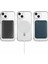 2 Navyblue 2 Adet Metal Halka Etiket Magsafe Manyetik Kablosuz Şarj Cihazı iphone 14 Pro Max 13 12 Mini Evrensel Mıknatıslı Araç Tutucu Plaka (Yurt Dışından) 5