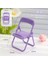 Zise Taşınabilir Mini Cep Telefon Standı Masaüstü Sandalye Standı 4 Renk Ayarlanabilir Macaron Renk Standı Katlanabilir Shrink Dekorasyon Dekorasyon (Yurt Dışından) 1