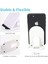Beyaz Katlanabilir Tablet Cep Telefonu Masaüstü Telefon iPad iPhone Samsung Için Standı Masa Tutucu Ayarlanabilir Masa Braketi Akıllı Telefon Standı (Yurt Dışından) 5