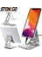 Moldel A (Gül) Stonego Telefon Tutucu Standı iPhone 11 Xiaomi Mi 9 Metal Telefon Tutucu Katlanabilir Cep Telefonu Standı Masası iPhone 7 8 x Xs (Yurt Dışından) 2