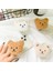 Kahverengi Köpek Kore 3D Kawaii Tüylü Ayı Telefon Tutucu Kavrama Tok Peluş Oyuncak Köpek Braketi iPhone 11 12 13 Pro Sevimli Akıllı Telefon Tutucu Griptok (Yurt Dışından) 2