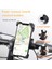 Siyah Bisiklet Telefon Tutucu iPhone Samsung Xiaomi Için Bisiklet Cep Cep Telefonu Tutucu Motosiklet Gidon Telefon Tutucu Standı Gps Braketi (Yurt Dışından) 3
