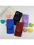 E Sevimli Macaron Aşk Kalp Braketi Telefon Tutma Tok Griptok Kore Tutucu Halka IPhone 14PRO Aksesuarları Silikon Telefon Standı Tutucu (Yurt Dışından) 2
