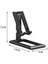 Black-01 Katlanabilir Tablet Cep Telefonu Masaüstü Telefon iPad iPhone Samsung Için Standı Masa Tutucu Ayarlanabilir Masa Braketi Akıllı Telefon Standı (Yurt Dışından) 5