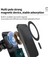 Siyah 15W Qı Manyetik Araç Kablosuz Şarj Cihazı Hava Firar Standı Magsafe IPhone 13 12 11 Pro x Max Hızlı Şarj Mıknatıslı Montaj Otomatik Tutucu (Yurt Dışından) 5