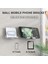 2 Parça Çıkartma Evrensel Duvar Telefon Tutucu Metal Duvara Monte Kanca Braketi Mutfak Tuvalet Banyo Duş Akıllı Telefon Standı Destek Tablet (Yurt Dışından) 3