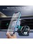 Siyah Telefon Tutucu Qoovı Manyetik Araç Telefonu Tutucu Standı Mobil Hücre Hava Firar Dağı 360 Derece Gps Desteği iPhone 12 Xiaomi MI11 Samsung Huawei (Yurt Dışından) 5