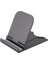 Gri Taşınabilir Telefon Standı Ayarlanabilir Katlanabilir Tablet Tutacağı Masaüstü Telefon Tutucu Cradle Dock IPhone 11 Pro Xs Max Xr Destek Masası (Yurt Dışından) 1