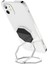 Gümüş Tutkal-4 Masa Kickstand Için Ayarlanabilir Cep Telefonu Tutucu 360° Döndürme Halka Kavrama Katlanabilir Cep Telefonu Standı Tüm Telefonlarla Uyumlu (Yurt Dışından) 1