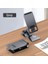 Stil 2 Gri 360° Metal Masa Mobil Kutumyqc Telefon Tutucu iPhone iPad Xiaomi Için Standı Ayarlanabilir Masaüstü Tablet Tutucu Cep Telefonu Standı (Yurt Dışından) 1