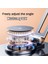 Stil 2 Gri 360° Metal Masa Mobil Kutumyqc Telefon Tutucu iPhone iPad Xiaomi Için Standı Ayarlanabilir Masaüstü Tablet Tutucu Cep Telefonu Standı (Yurt Dışından) 4