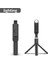 Siyah Işıklı Cep Telefonu Kablosuz Selfie Çubuğu Siyah Mikro Tripod Bluetooth Uyumlu Kontrol Evrensel Evrensel Selfie Telefon Tutucu Standı (Yurt Dışından) 1