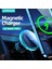 Havalandırma ve Şarj Cihazı Joyroom Manyetik Araç Telefonu Tutucu iPhone 14 13 12 Pro Max Için Kablosuz Şarj Cihazı Mavi Işıklı Hızlı Şarj Araç Şarj Tutucu (Yurt Dışından) 3