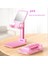 Pembe Cmaos Metal Masaüstü Tablet Tutucu Masa Hücresi Katlanabilir Uzatın Destek Masası Cep Telefonu Tutucu iPhone iPad Ayarlanabilir Standı (Yurt Dışından) 1