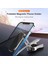 Yeni Güncelleme Siyah Metal Manyetik Araba Cep Telefonu Tutucu Katlanır Mıknatıslı Cep Telefonu Arabada Standı Gps Desteği iPhone Xiaomi 360° Dönebilen Montaj (Yurt Dışından) 5