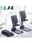 Katlanır Stand Beyaz Katlanabilir Masaüstü Telefon Tutucu IPhone IPad Xiaomi Samsung Telefon Desteği Ayarlanabilir Masa Braketi Için Telefon Standı Küçült (Yurt Dışından) 4