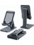Siyah Joyroom Katlanabilir Tablet Cep Telefonu Masaüstü Tutucu Telefon Standı iPhone iPad Için Ayarlanabilir Masa Uzatın Akıllı Telefon Standı Desteği (Yurt Dışından) 1