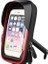Kırmızı (Motosiklet) 6.4 Inç Su Geçirmez Bisiklet Telefon Tutucu Standı Motosiklet Gidon Montaj Çantası Kılıfları Evrensel Bisiklet Scooter Cep Telefonu Braketi (Yurt Dışından) 1