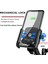 M8S Siyah Motosiklet Tutucu Kablosuz Şarjlı Motosiklet Qc3.0 Hızlı Şarj Cep Telefonu Kablosuz Tutucu Gidon Montaj Standı Gps Tutucu (Yurt Dışından) 5