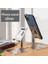 Stil Gümüş-4 360° Döndürme Metal Masa Cep Telefonu Tutucu iPhone iPad Xiaomi Için Standı Ayarlanabilir Masaüstü Tablet Tutucu Masa Cep Telefonu Standı (Yurt Dışından) 1