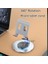 Stil Gümüş-4 360° Döndürme Metal Masa Cep Telefonu Tutucu iPhone iPad Xiaomi Için Standı Ayarlanabilir Masaüstü Tablet Tutucu Masa Cep Telefonu Standı (Yurt Dışından) 2