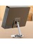 Stil Gümüş-4 360° Döndürme Metal Masa Cep Telefonu Tutucu iPhone iPad Xiaomi Için Standı Ayarlanabilir Masaüstü Tablet Tutucu Masa Cep Telefonu Standı (Yurt Dışından) 4