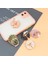 Pembe 360 Derece Metal Parmak Yüzük Akıllı Telefon Çiçekler Destek Telefon Cep Telefonu Tutucu Iphone 11 12 Pro Max Akıllı Telefon Için Standı (Yurt Dışından) 5