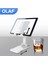 S188 Beyaz Olaf Katlanabilir Tablet Cep Telefonu Masaüstü Telefon iPad iPhone Samsung Için Standı Masa Tutucu Ayarlanabilir Braket Akıllı Telefon Standı (Yurt Dışından) 3