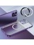 Silver-B 2 Adet Evrensel Manyetik Metal Plaka Yüzük Magsafe Kablosuz Şarj Demir Sac Etiket Mıknatıslı Araç Telefonu Tutucu iPhone Samsung Için (Yurt Dışından) 5
